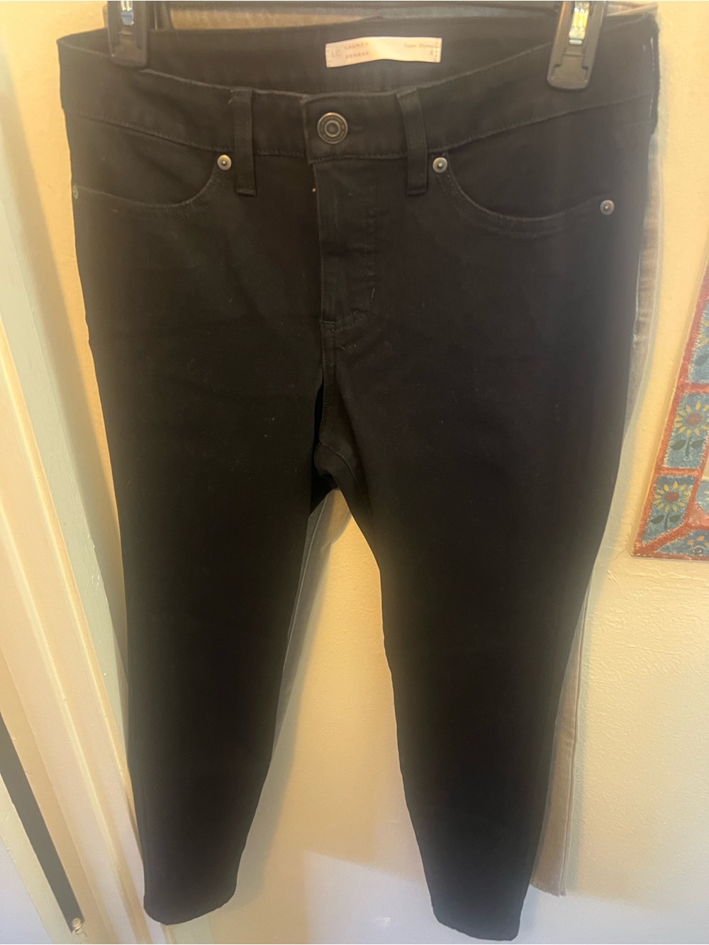LC Lauren Conrad Black Women's Jeggings